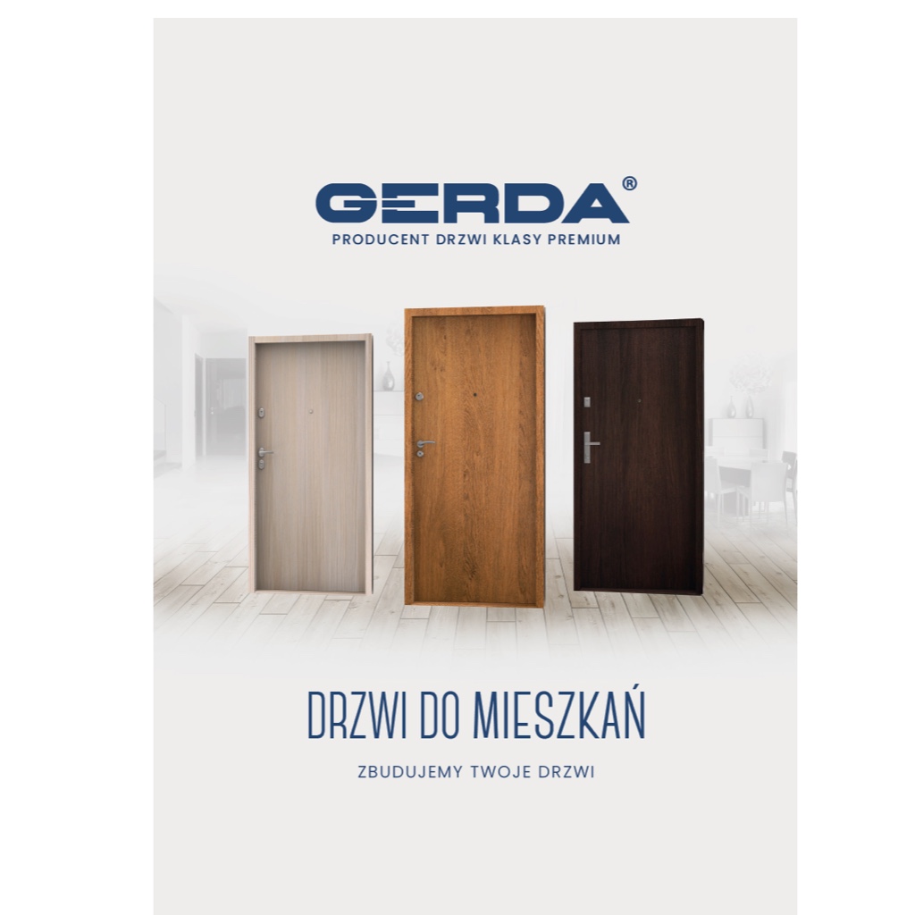 katalog drzwi premium klasy do mieszkania producenta Gerda w formacie pdf