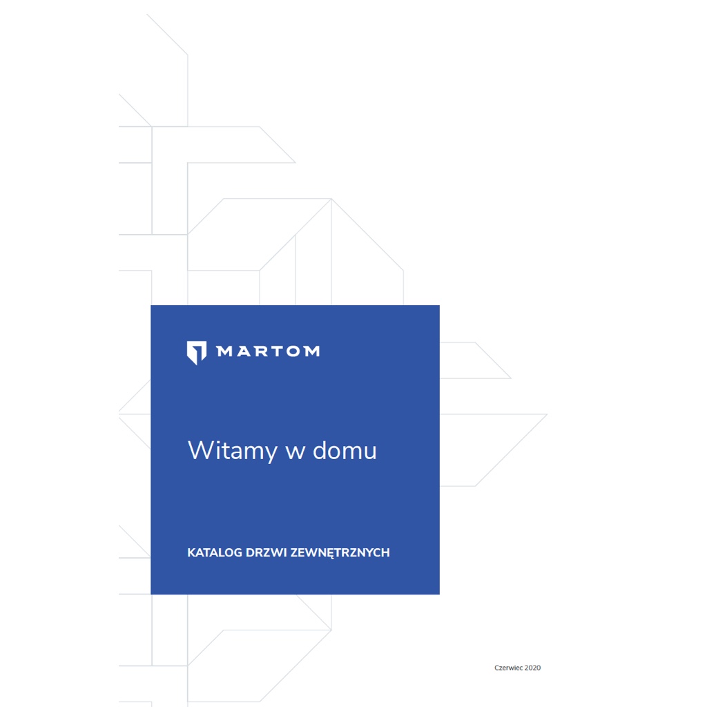 katalog drzwi zewnętrznych producenta Martom w formacie pdf