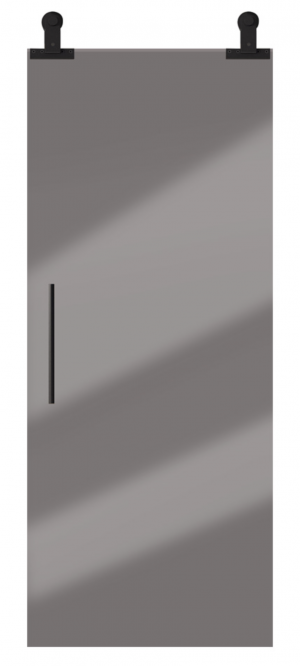 Drzwi Szklane Loftowe Przesuwne | VOSTER System LOFT Glass